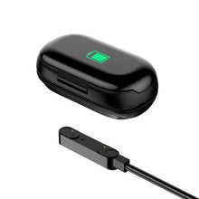 Load image into Gallery viewer, 2 In 1 Smart Watch with Bluetooth Earphone - AI Heart Rate Monitor Smart Wristband Long Time Standby Sport Watch