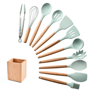 Premium Silicone Kitchen Cooking Utensils [NEW ARRIVAL]