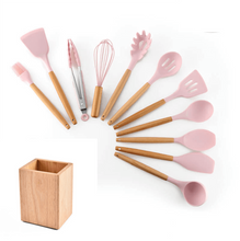 Load image into Gallery viewer, Premium Silicone Kitchen Cooking Utensils [NEW ARRIVAL]
